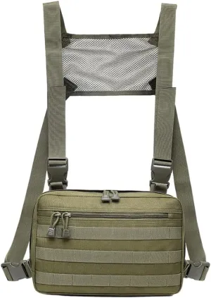 BESPORTBLE Chest Bag Camping Chest Bag Outdoor Storage Pouch Climbing Bag Chest Bag Harness Outdoor Chest Bag Camping Pouch Hiking Chest Pouch Chest Bag Portable Chest Bag