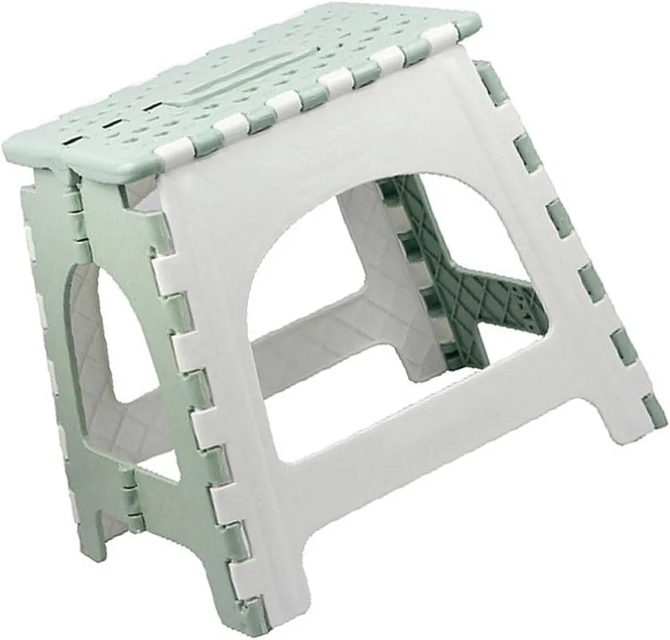 BESPORTBLE Foldable Chair Folding Camping Stool Portable Plastic Chair Lightweight Easy to Carry Household Stool