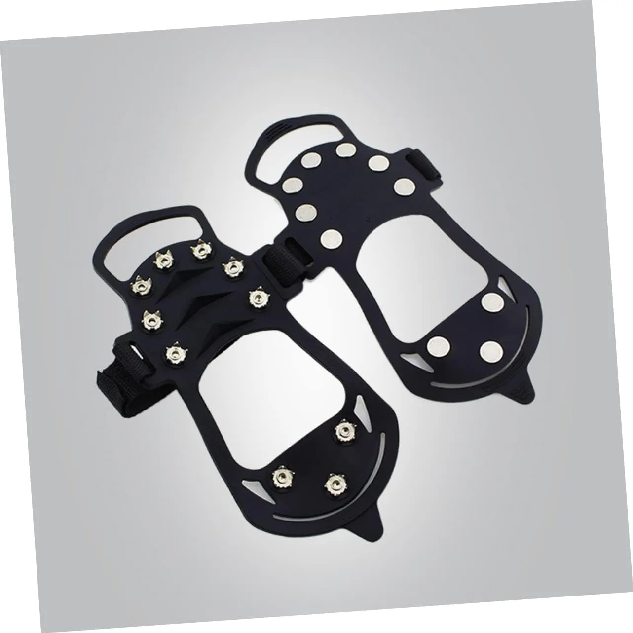 BESPORTBLE Ice Cleats Crampons for Hiking Ice Crampons Ice Grips for Shoes Snow Cleats Snow Grips for Shoes Ice