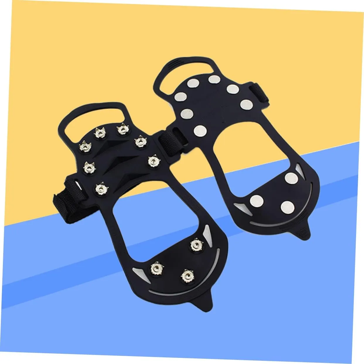 BESPORTBLE Ice Cleats Crampons for Hiking Ice Crampons Ice Grips for Shoes Snow Cleats Snow Grips for Shoes Ice