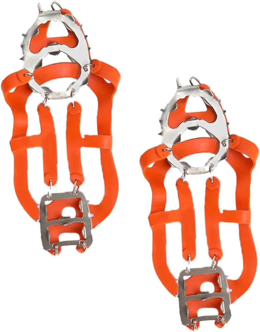 BESPORTBLE Snow Crampons Grippers for Spikes Claw Outdoor Grips Anti Ice Cleats Accessories Winter Snow Shoes Ice