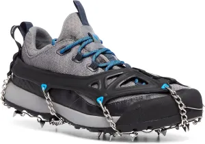 Black Diamond Access Spikes, Shoe and Boot Traction Cleats for Snow and Ice, Hiking, Walking, Fishing, with Stainless Steel Spikes for Trail Grip, Sold in Pairs