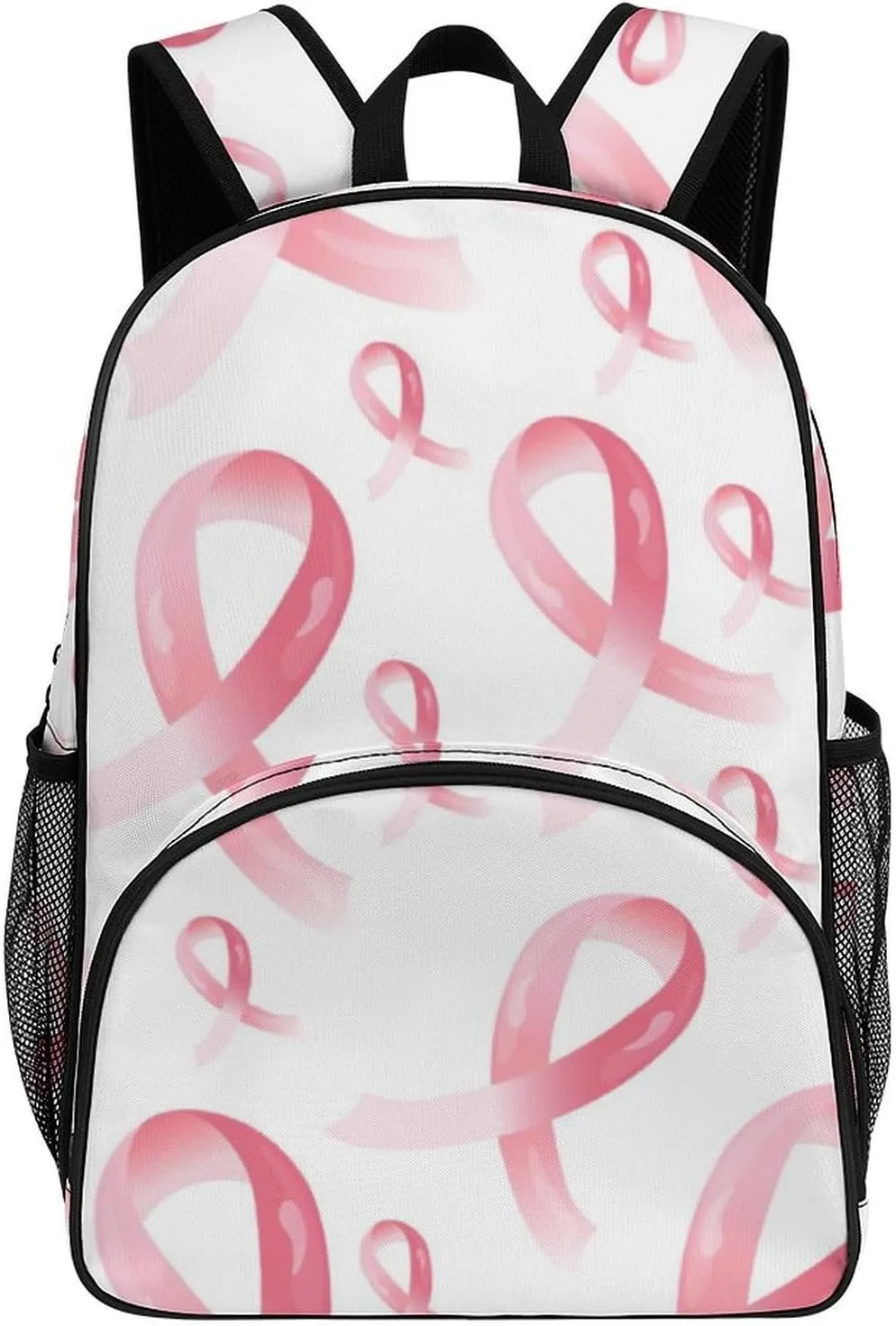 Breast Cancer Awareness Backpack for Worker Teacher Business Hiking Travel Bag Shoulders Bag