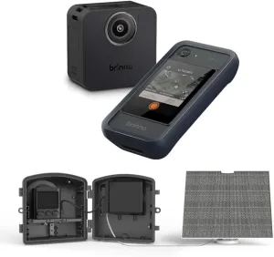 Brinno BCC200-BLE ASP1000-P ATH2000 Time Lapse Camera Controller Bundle, Includes: HDR TLC200Pro-BLE Time Lapse Camera, Solar Power Kit, IPX5 Weatherproof Housing with Extra Battery Supply