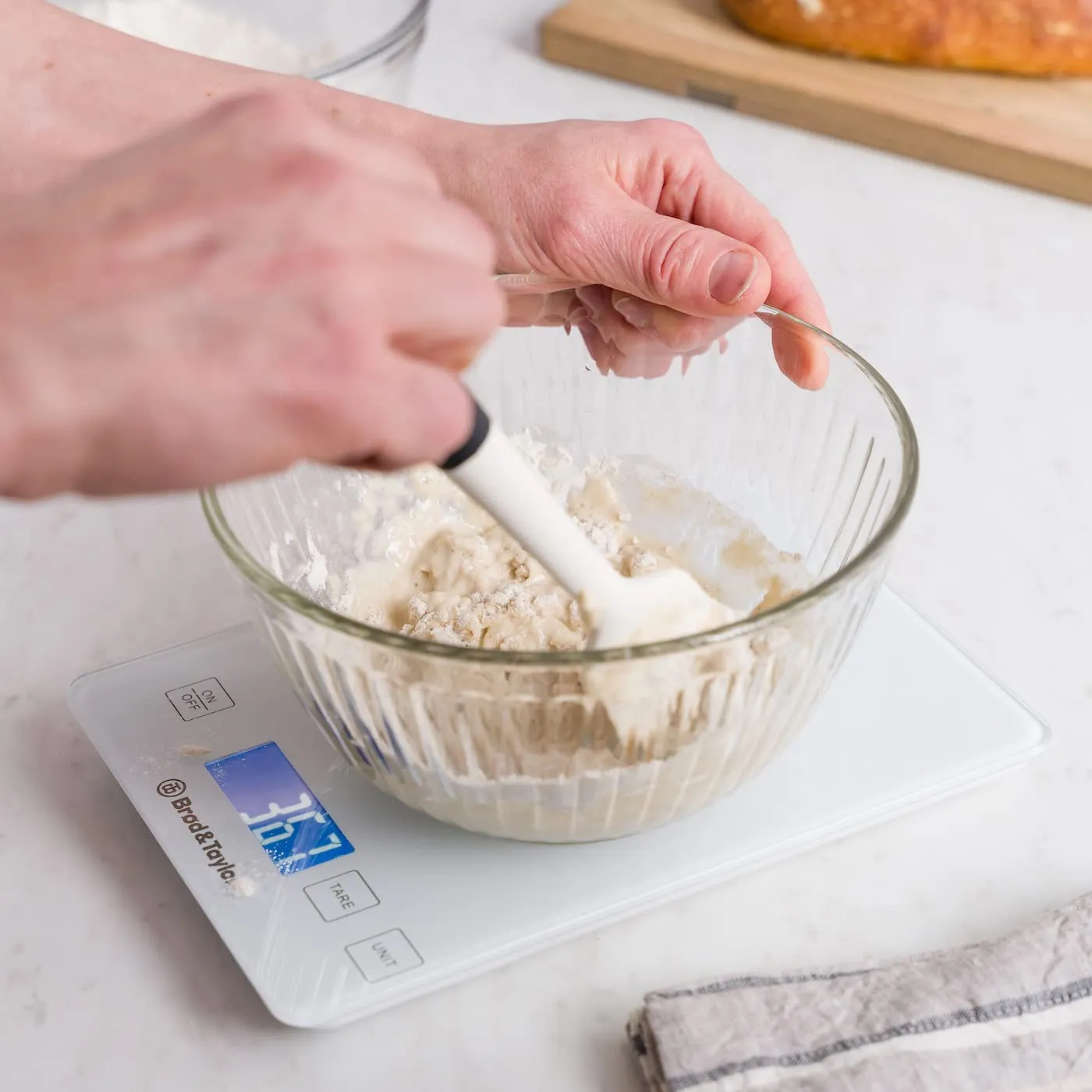 Brod & Taylor High Capacity Baking & Kitchen Scale | (15kg / 33lbs Max)