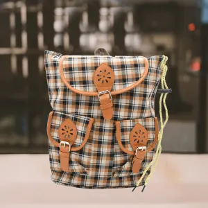 Brown Backpack Bag