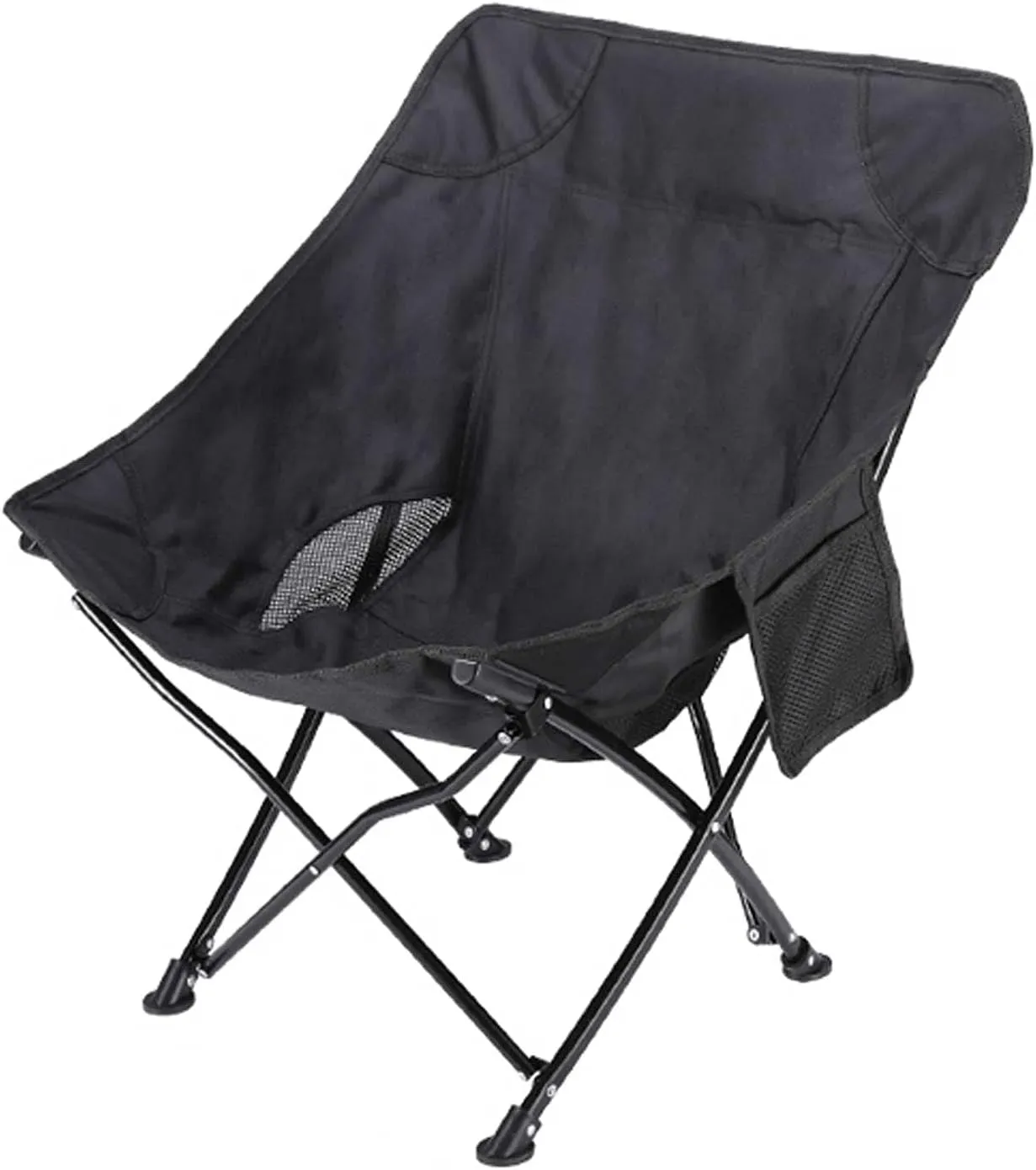 BTZHY Recliner Chair,Outdoor Fishing Chair,Camping Folding Moon Chair,Portable Lightweight Recliner,Small Collapsible Seat,for Picnics,Garden,Sandy Beach,BBQ.