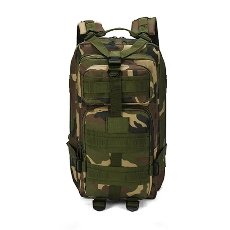 Camouflage Military Tactical Backpack for Outdoor Sports and Hunting 3p Pack Bag