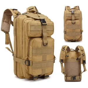 Camouflage Military Tactical Backpack for Outdoor Sports and Hunting 3p Pack Bag
