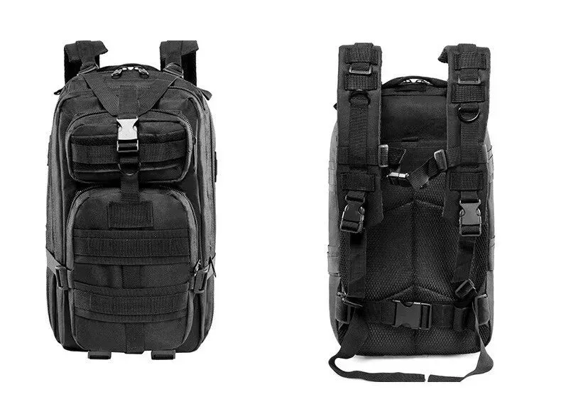 Camouflage Military Tactical Backpack for Outdoor Sports and Hunting 3p Pack Bag