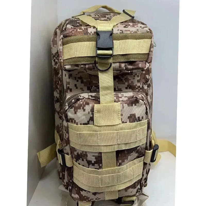 Camouflage Military Tactical Backpack for Outdoor Sports and Hunting 3p Pack Bag