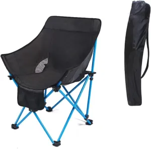 Camping Chair Folding Chair Portable Chair Outdoor Folding Chair with Storage Mesh Bag Portable Fishing Seat Simple Mazha Stool