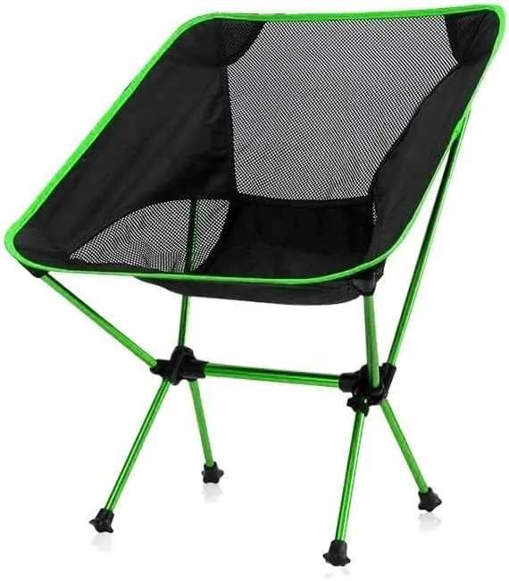 Camping Chair Folding Chair Portable Chair Portable Camping Chair Outdoor Lightweight Aluminum Moon Chair Leisure Camping Fishing Chair Folding Stool Camping Chairs for Adults