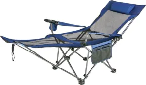 Camping Chair Outdoor Fishing Chair Outdoor Camping Chair Folding Chair Recliner Break Relax Lounger Chairs Garden Balcony Fishing Hiking Folding Chairs for Outside Portable