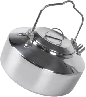 Camping Cookware Water Pot 1l Sturdy Stainless Steel Kettle for Tea Making