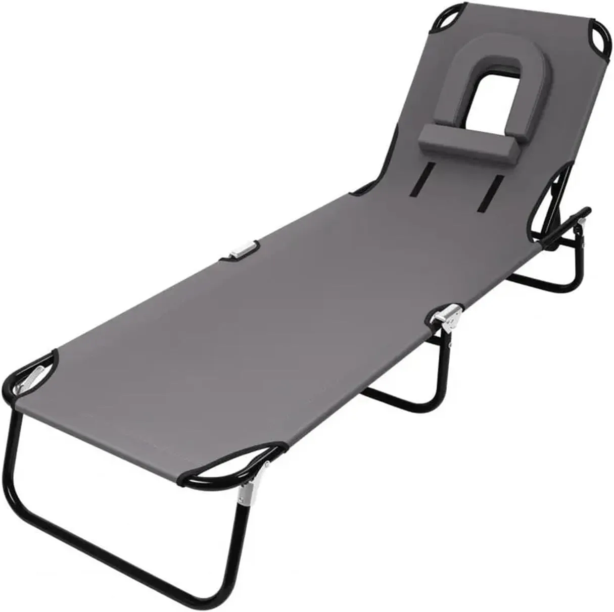 Camping Cot Folding Bed Portable Outdoor Bed Comfortable Sleeping Cots for Adults Kids Camping Travel Beach Sunbathing Chair ﻿