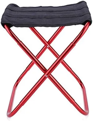 Camping Folding Chair Portable Folding Stool, Outdoor Lightweight Oxford Folding Camping Chair Aluminum Alloy Fishing Chair for Camping