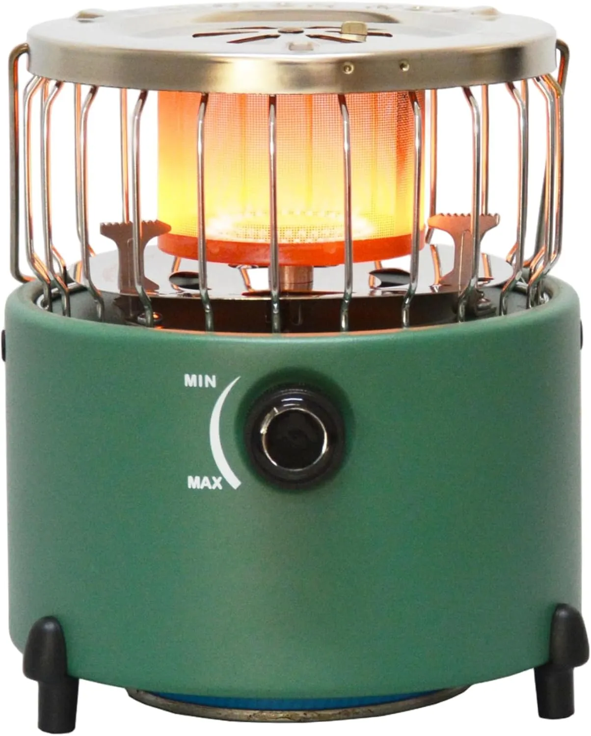 Camping Heater, 2-in-1 Portable Propane Heater & Stove, Propane with Handle, Adjsutable Vents for Camping Fishing Hiking Hunting