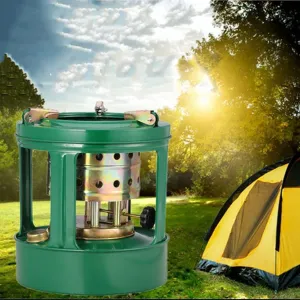Camping Stove Gas Portable Outdoor Paraffin Heater, Kerosene Stove Burner, Outdoor Camping Cooking Supplies, For 2-3 People
