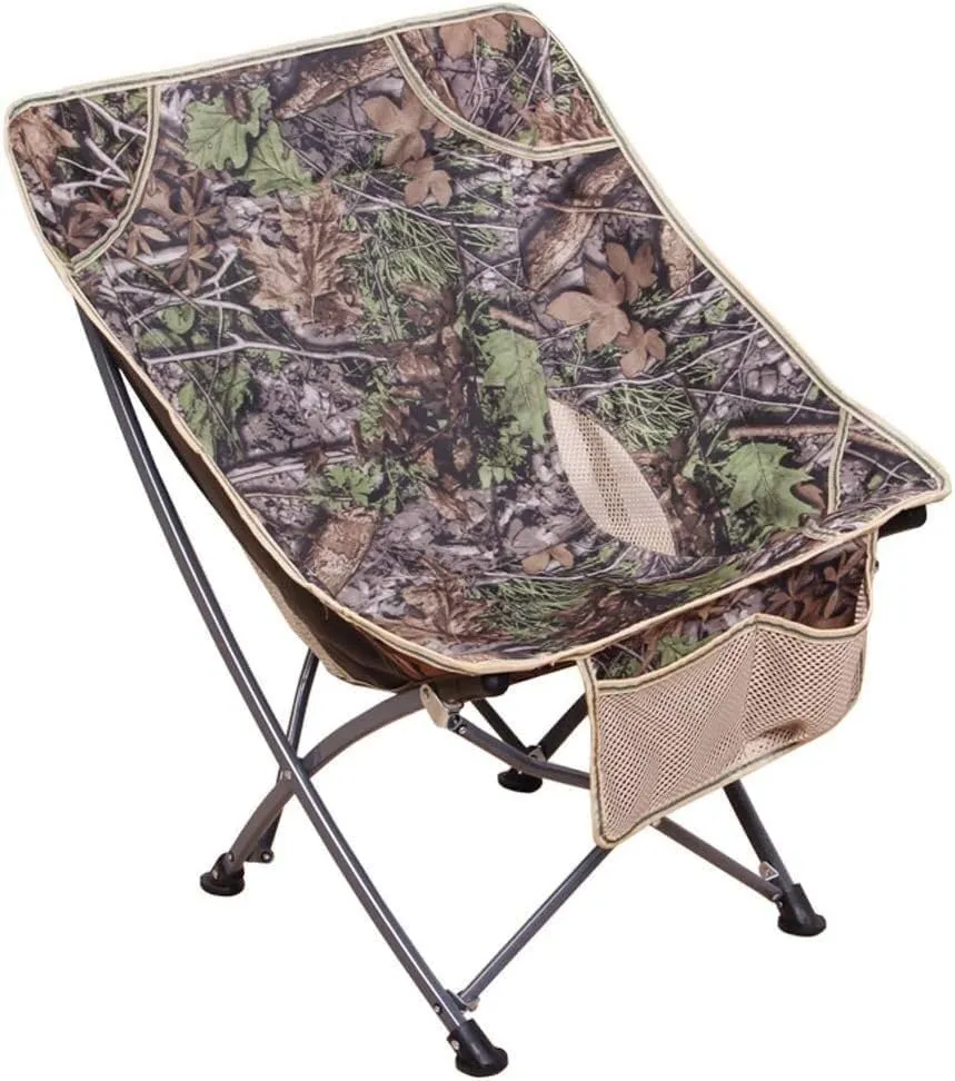 Camping Table and Chairs Leisure Field Recliner Wood Grain Furniture Folding Fishing Chair Telescopic Table