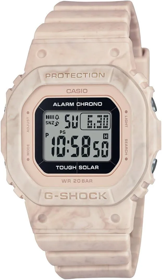 Casio GMS-S5600RT-4 40.5 x 11.90 mm G-Shock Digital Pink Bio-Based Resin Tough Solar 200 m Womens Watch