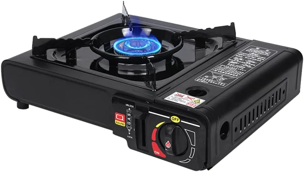 Cassette Stove Outdoor Portable All in One Single 2900W Big Power Purpose Magnetic Stove Can Be Connected to Alkane Tank Gas Boiler Outdoor Stove