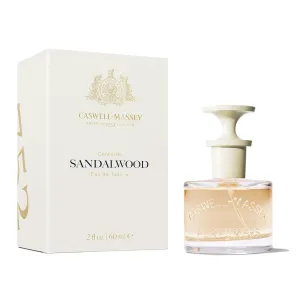 Caswell-Massey Sandalwood Eau de Toilette, Clean & Fresh Sandalwood Fragrance, Perfume for Men and Women, 2.0 Fl Oz