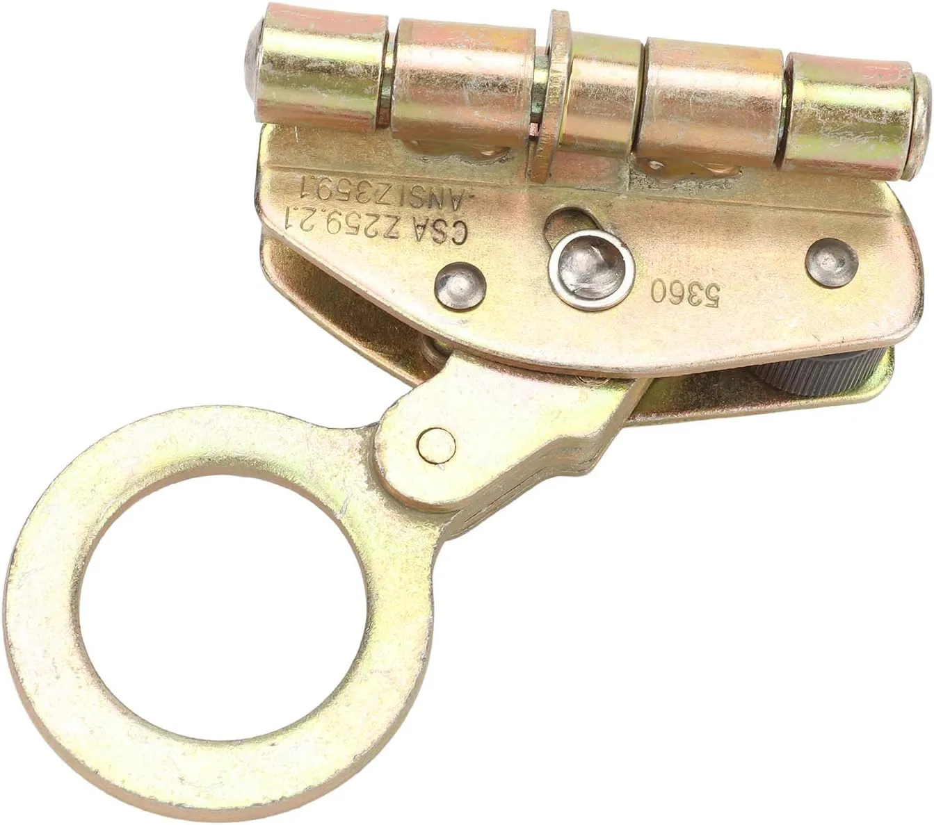 CCYLEZ Safety Rope Grab Device, Climbing Rope Self Locking Equipment Strong Load Carrying Capacity for Cave Exploration