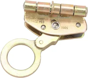 CCYLEZ Safety Rope Grab Device, Climbing Rope Self Locking Equipment Strong Load Carrying Capacity for Cave Exploration