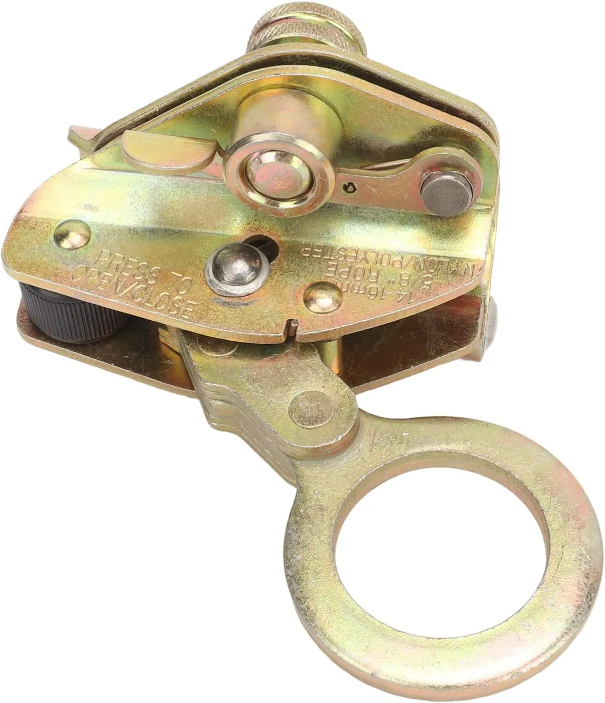 CCYLEZ Safety Rope Grab Device, Climbing Rope Self Locking Equipment Strong Load Carrying Capacity for Cave Exploration