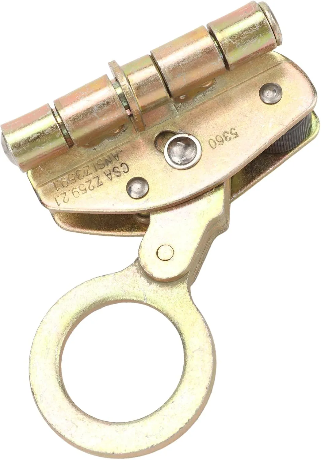 CCYLEZ Safety Rope Grab Device, Climbing Rope Self Locking Equipment Strong Load Carrying Capacity for Cave Exploration