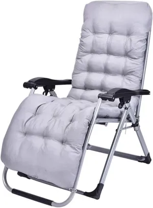 Chairs Lounge Chair, Outdoor Terrace Recliner Lounge Chair Beach Chair Adjustable Folding Chair Office Portable Lunch Bed Interesting