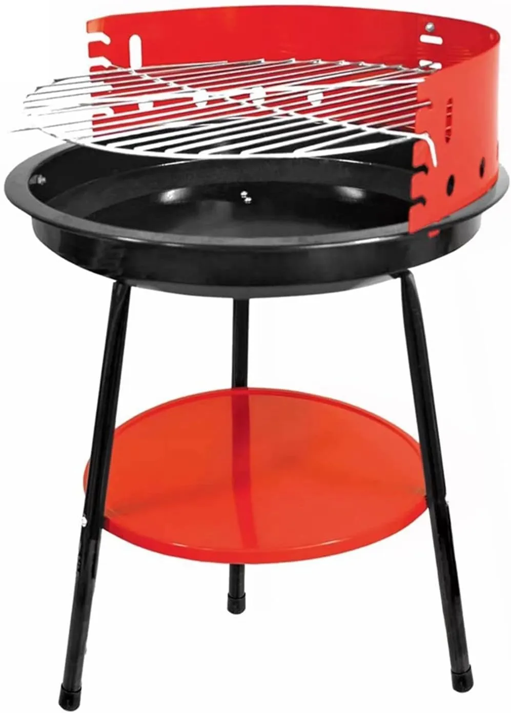 Charcoal Grills Grill Portable Barbecue Round BBQ Stove Household Outdoor Camping Picnic Furnace Cooking Tools
