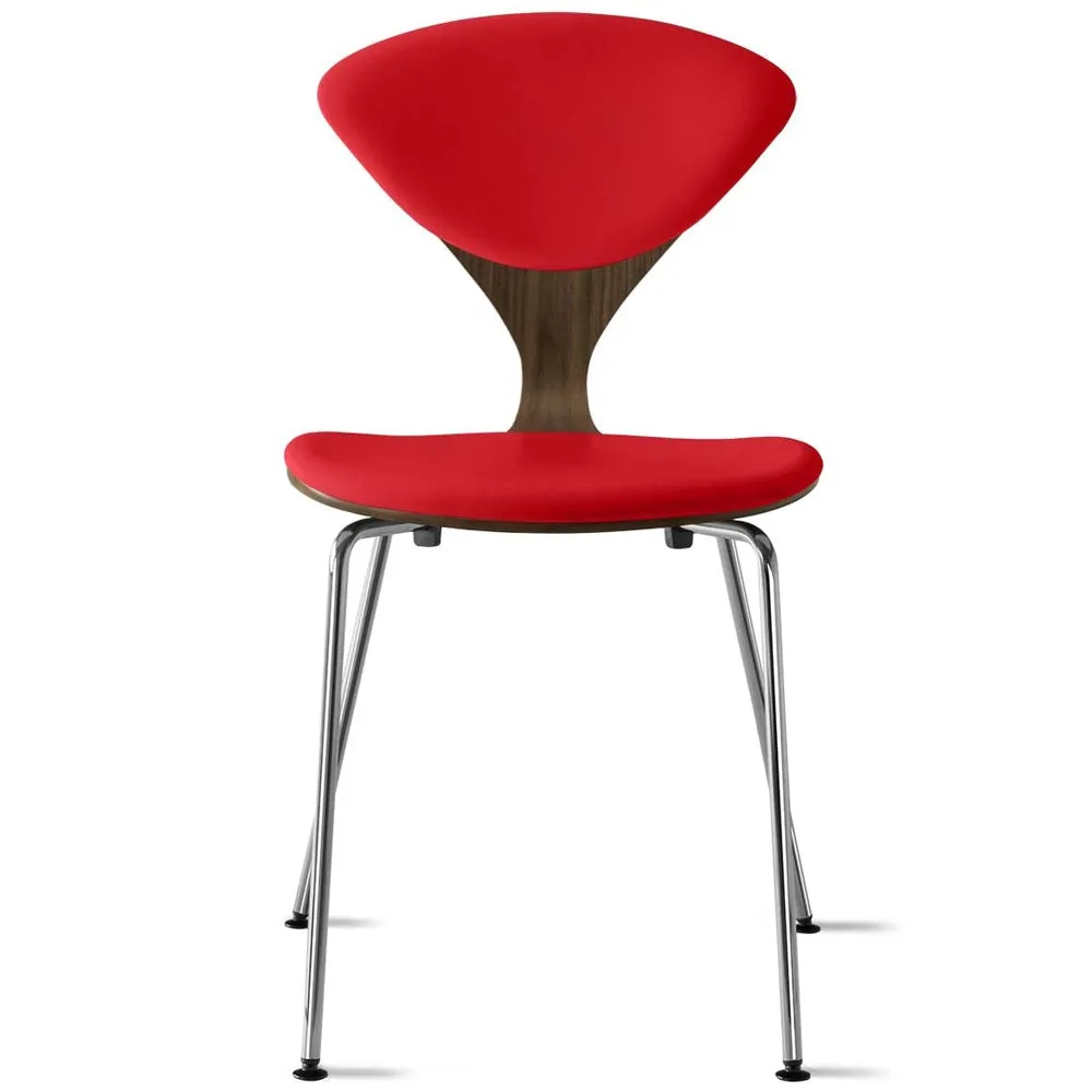 Cherner Metal Leg Side Chair - Upholstered Seat & Back