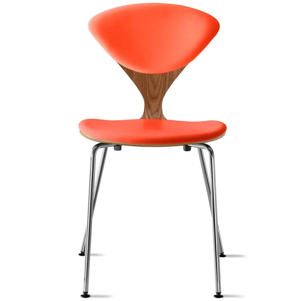 Cherner Metal Leg Side Chair - Upholstered Seat & Back