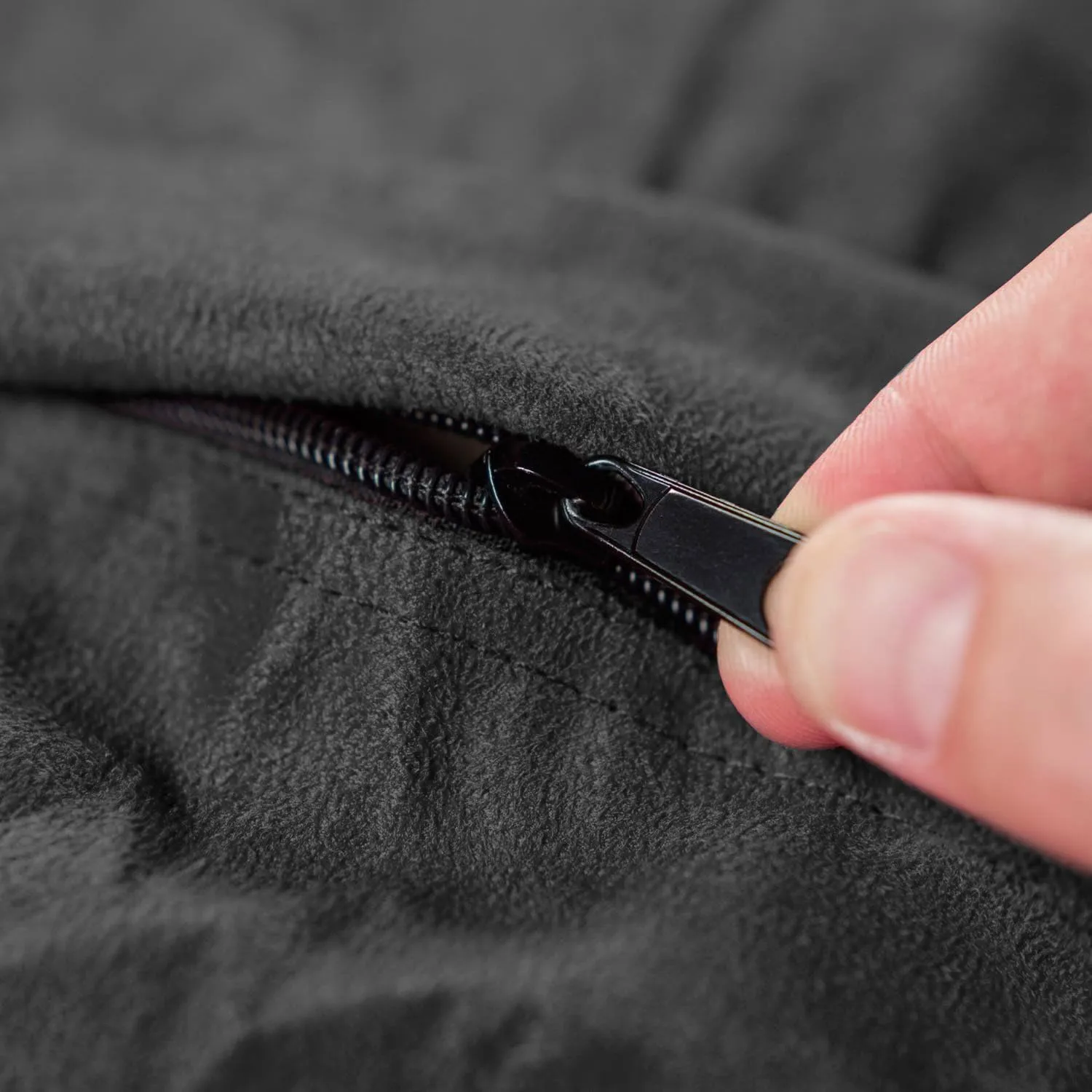 Chill Sack Bean Bag Chair: Giant 6' Memory Foam Furniture Bean Bag - Big Sofa with Soft Micro Fiber Cover, Charcoal