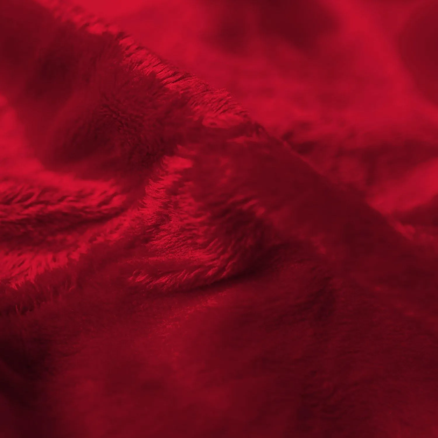 Chill Sack Bean Bag Chair: Giant 6' Memory Foam Furniture Bean Bag - Big Sofa with Soft Micro Fiber Cover, Red Furry