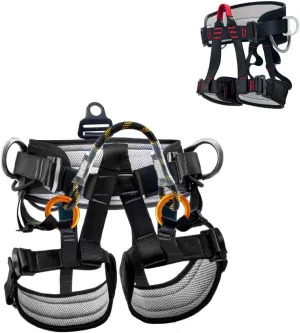 Climbing belts, Thicken Professional Large Size Safety Seat Belts for Tree Climbing, Rescuing Work, Rappelling and Other Outdoor Adventure Activities