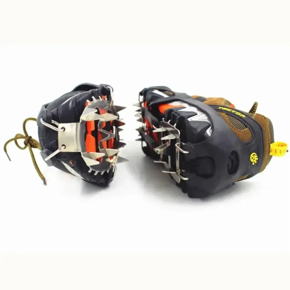 Climbing Crampons with 18 Studs