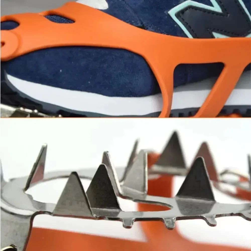Climbing Crampons with 18 Studs