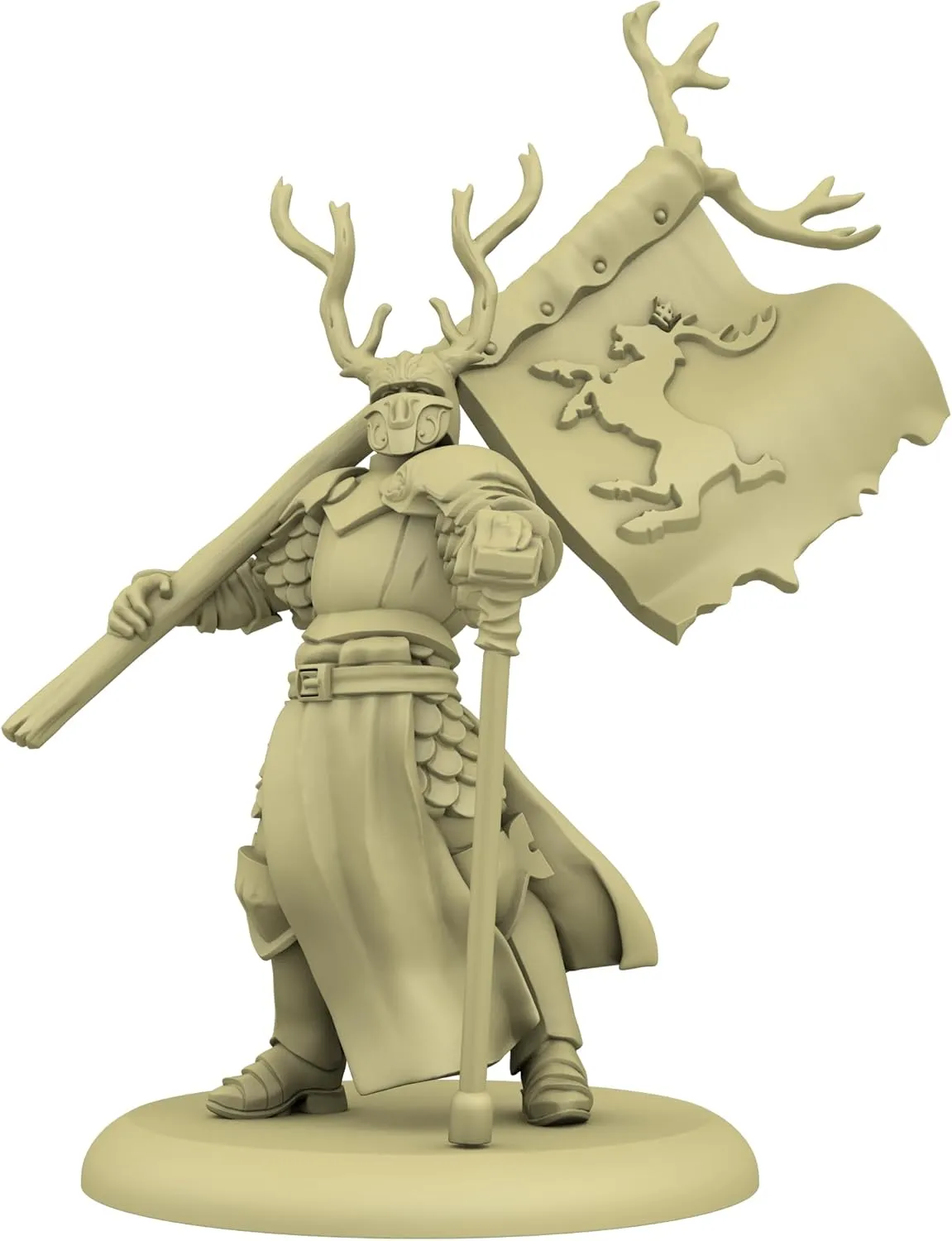 CMON A Song of Ice and Fire Tabletop Miniatures Baratheon Stag Knights Unit Box | Strategy Game for Teens and Adults | Ages 14  | 2  Players | Average Playtime 45-60 Minutes | Made