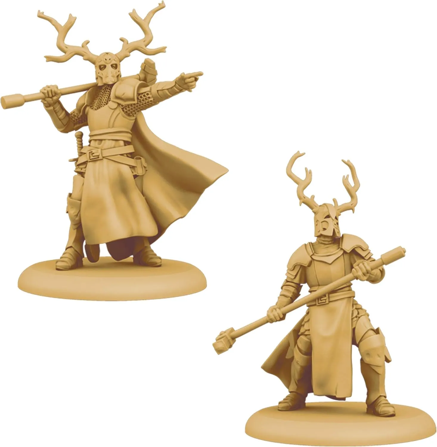 CMON A Song of Ice and Fire Tabletop Miniatures Baratheon Stag Knights Unit Box | Strategy Game for Teens and Adults | Ages 14  | 2  Players | Average Playtime 45-60 Minutes | Made