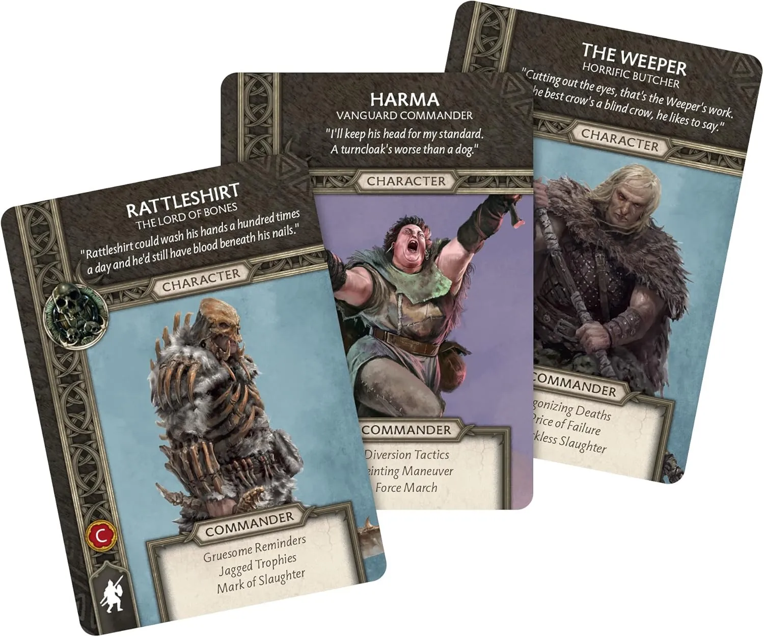 CMON A Song of Ice and Fire Tabletop Miniatures Free Folk Heroes I Box Set - Unleash Legendary Might, Strategy Game for Adults, Ages 14 , 2  Players, 45-60 Minute Playtime, Made by CMON