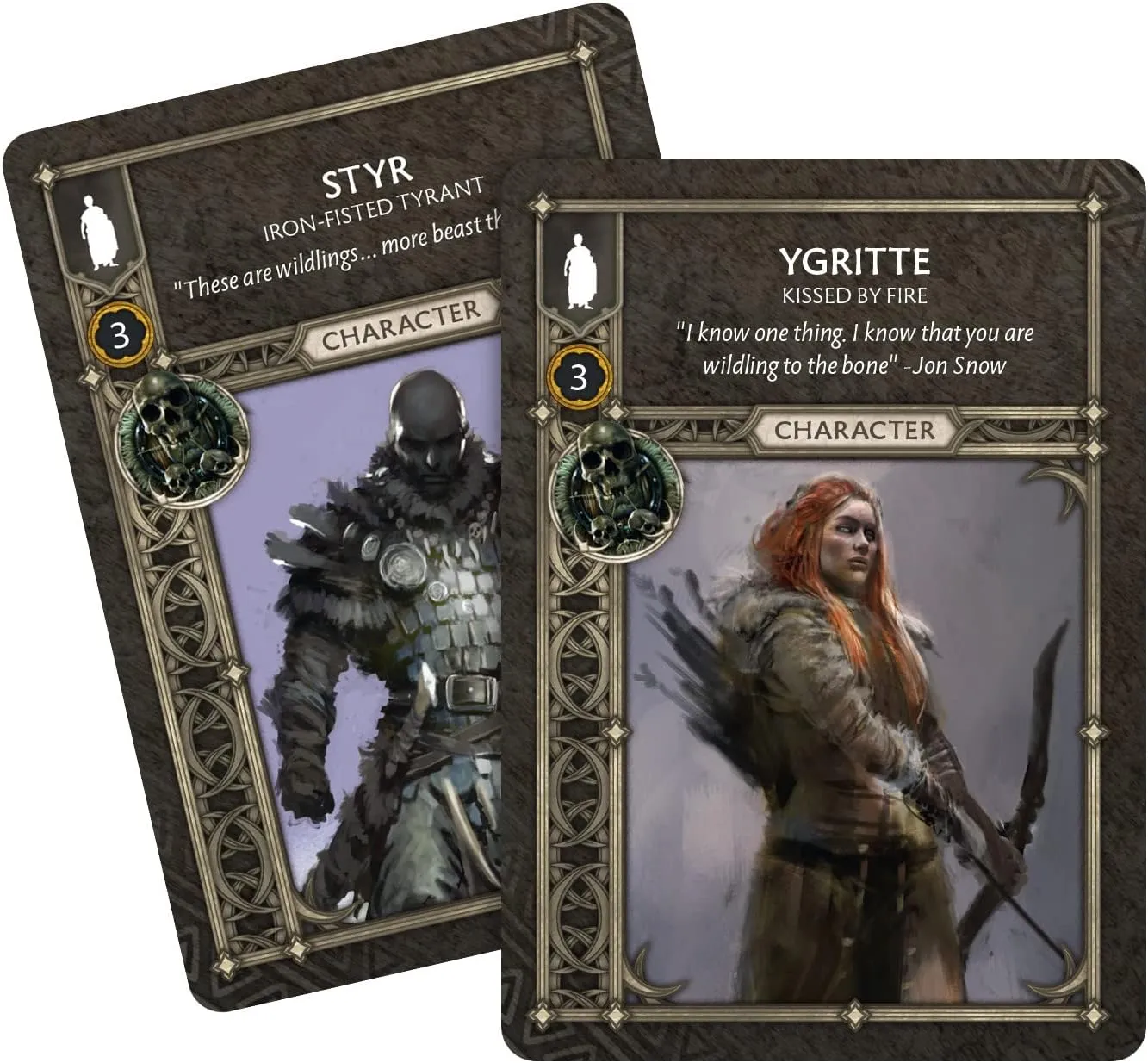 CMON A Song of Ice and Fire Tabletop Miniatures Free Folk Heroes I Box Set - Unleash Legendary Might, Strategy Game for Adults, Ages 14 , 2  Players, 45-60 Minute Playtime, Made by CMON