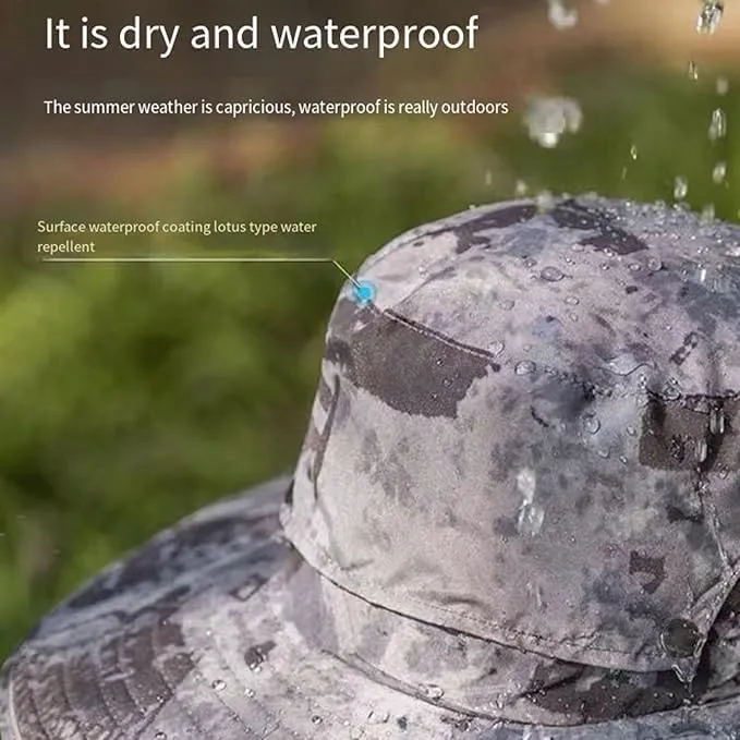 Colitt - Fishing Hat with Built in Fan,Ultralight Solar Fan Sun hat,Outdoor Wide Brim SolarFan Hat for Women Men