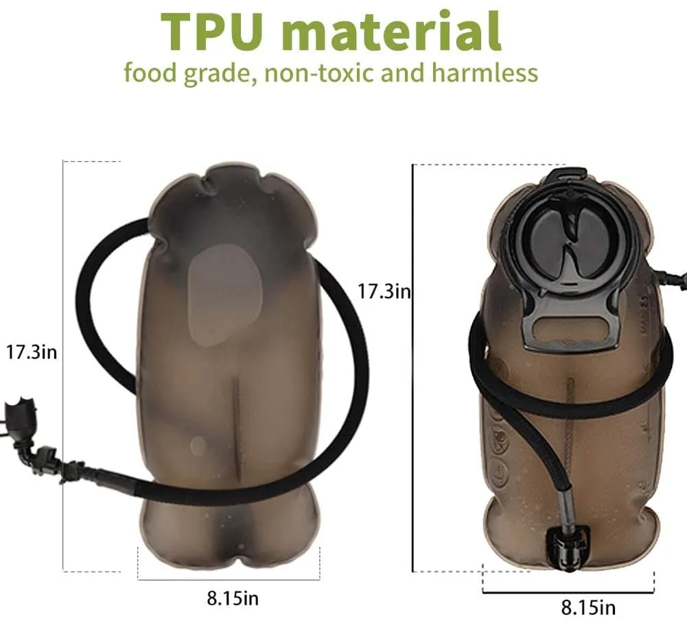 Complete Hydration Backpack Bundle Including a 3L Water Bladder