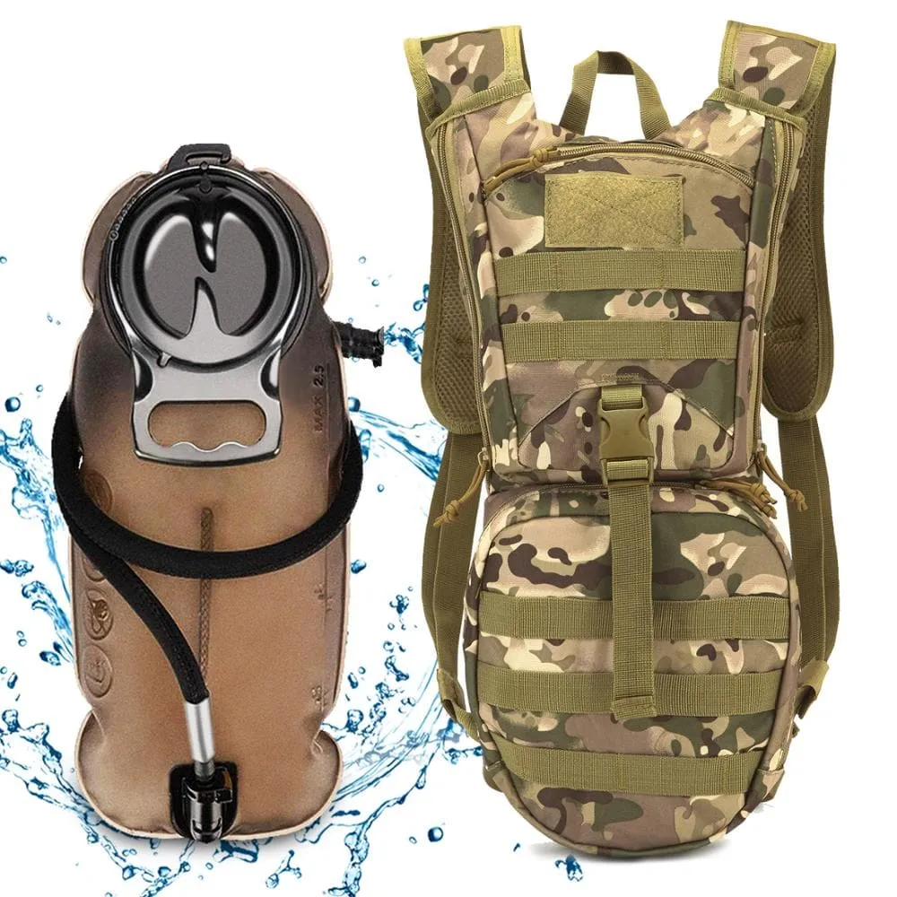 Complete Hydration Backpack Bundle Including a 3L Water Bladder