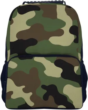 Cool Camo Military Camouflage Daypack Polyester Anti-Theft Multipurpose Bookbag Big Capacity Gym Outdoor Hiking Backpack With Adjustable Shoulder Straps