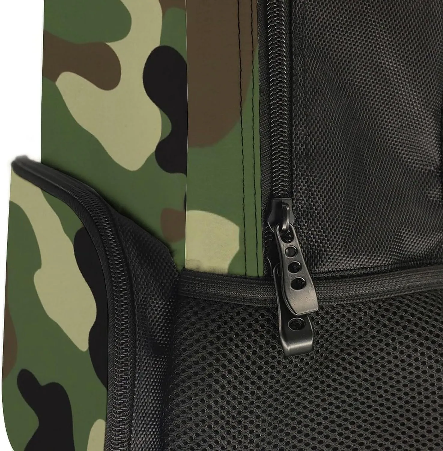 Cool Camo Military Camouflage Daypack Polyester Anti-Theft Multipurpose Bookbag Big Capacity Gym Outdoor Hiking Backpack With Adjustable Shoulder Straps