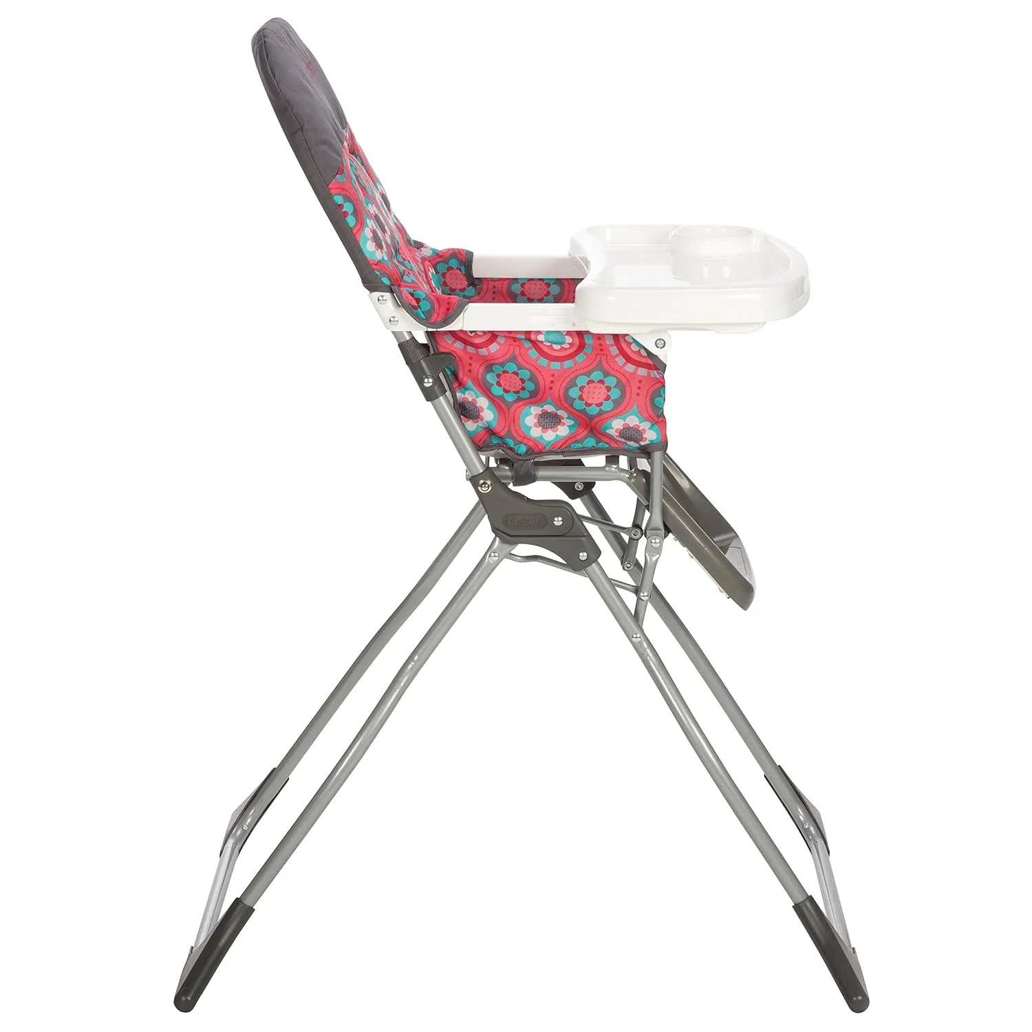 Cosco Kids Highchair for Baby, Simple Foldable High Chair, Convenient, Lightweight, and Compact Design, Posey Pop